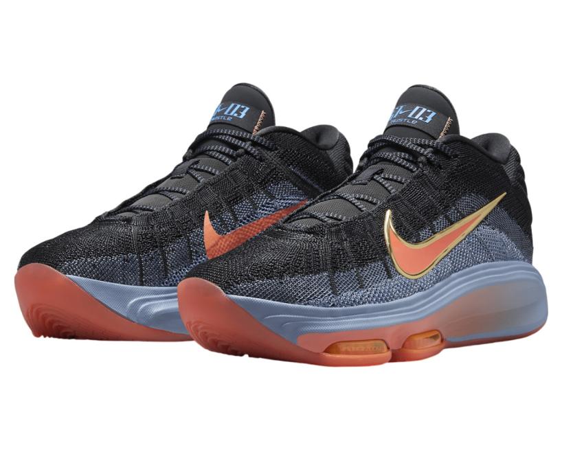 Nike Air Zoom GT Hustle 3 'Anthracite Ashen Slate Wild Mango'  (FV5952-001)
