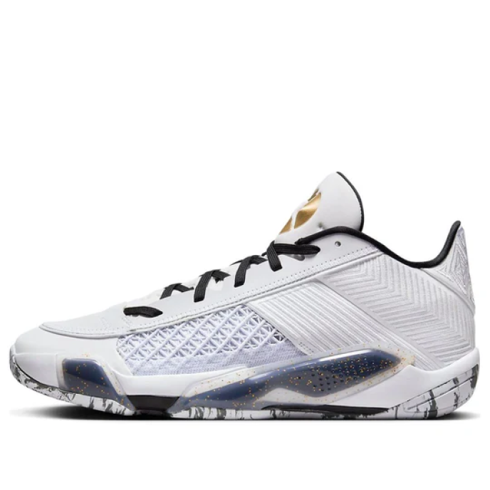 Air Jordan 38 Low 'White Metallic Gold' (FD2326-107)