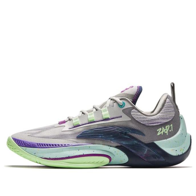 ANTA x Donte DiVincenzo Instant ZAP 1 'Grey Purple Green' (912411110Q-6)