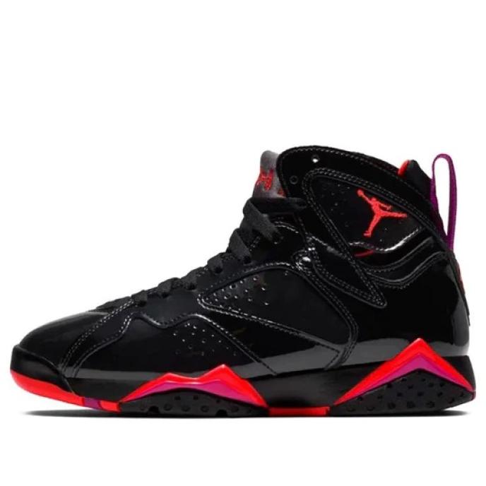 Jordan 7 Retro 'Black Gloss' (313358-006)