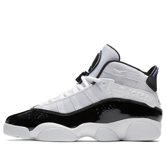 Jordan 6 Rings GS 'White Black' (323419-104)