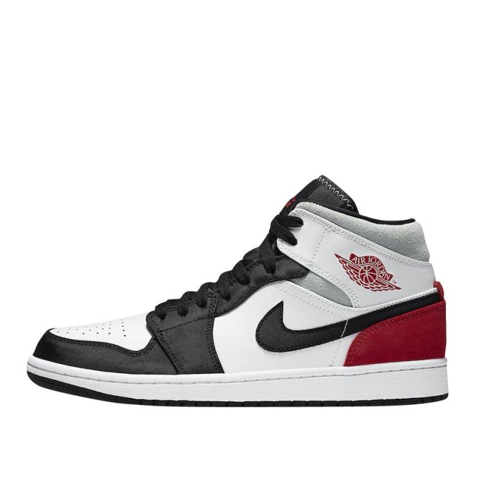 Jordan 1 Mid SE 'Red Black Toe' (852542-100)