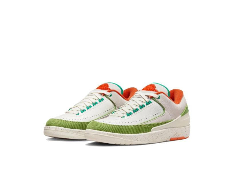 Titan & Air Jordan 2 Retro Low 'White Green' (DV6206-183)