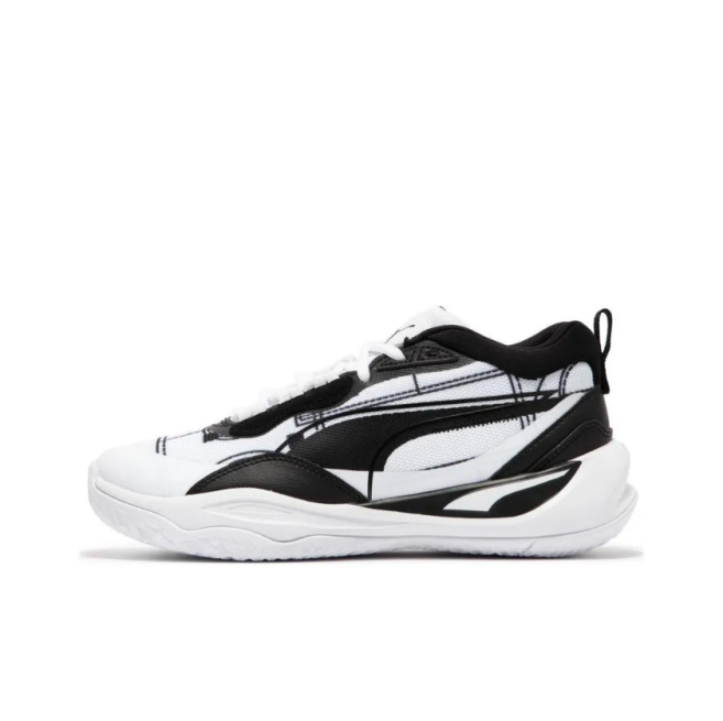 Puma Playmaker Pro Courtside "White Black" (378324-01)