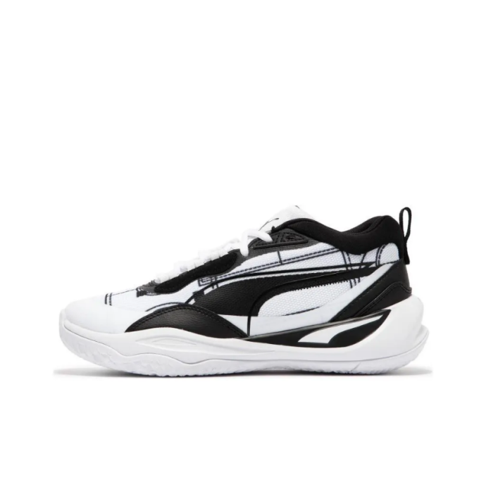 Puma Playmaker Pro Courtside "White Black" (378324-01)