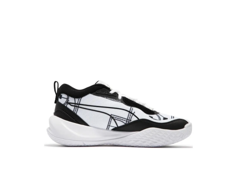 Puma Playmaker Pro Courtside "White Black" (378324-01)
