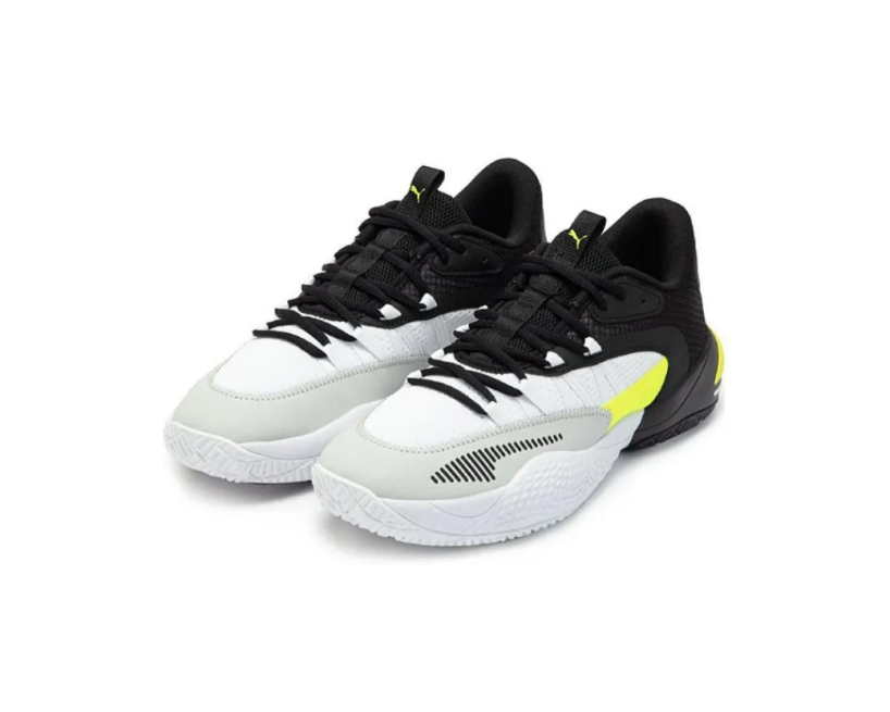 PUMA Court Rider 2.0 "White Black Yellow Alert" (376646-08)