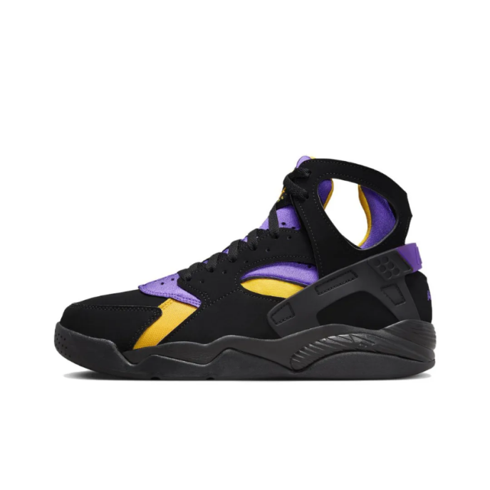 Nike Air Flight Huarache «Black and Varsity Purple» (FD0118-001)
