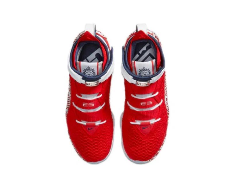 Nike LeBron 17 "Red Graffiti" (ct6052-600)