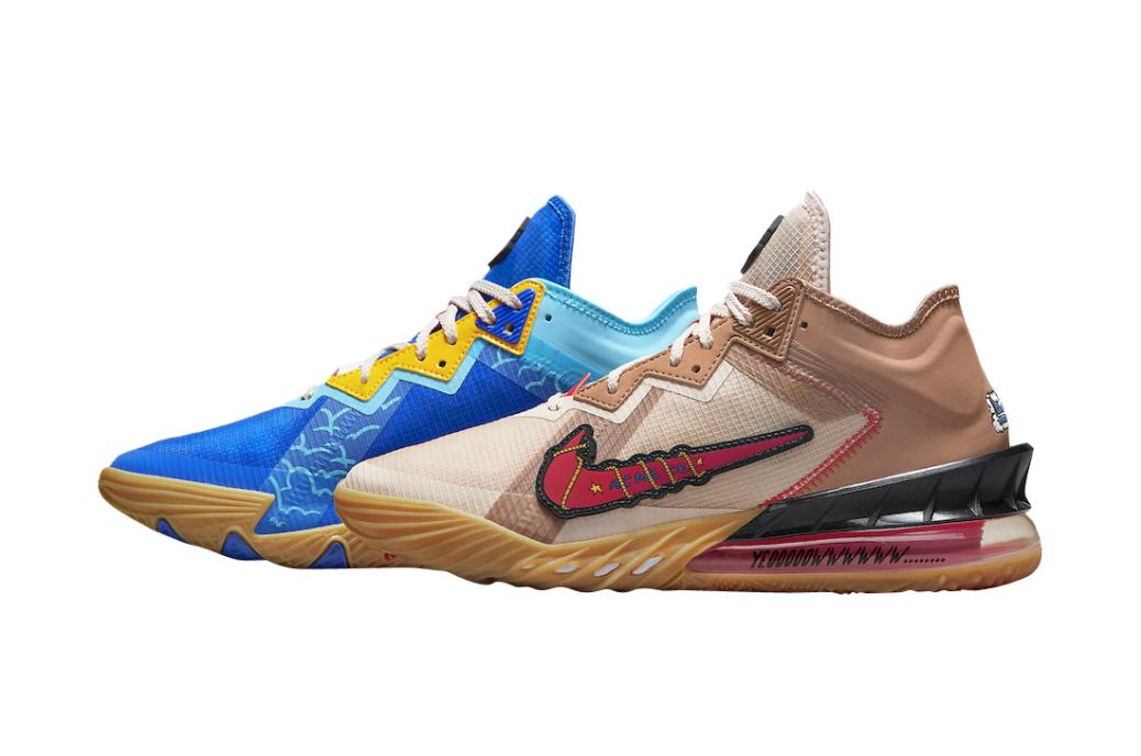 LeBron 18 Low “Wile E. vs Roadrunner” (CV7562-401)
