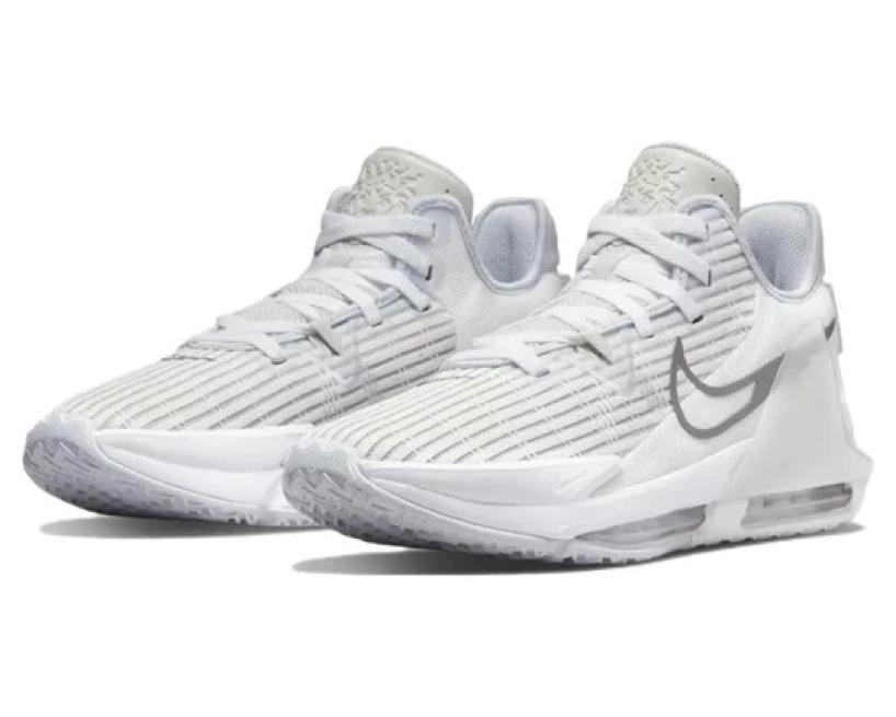 Nike LeBron Witness 6 "Summit White Metallic Pewter" (cz4052-102)