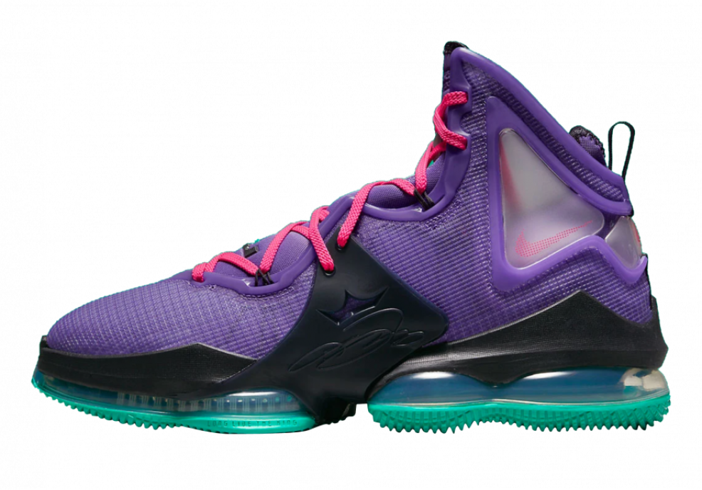 LeBron 19 "Purple Pink" (DC9340-500)