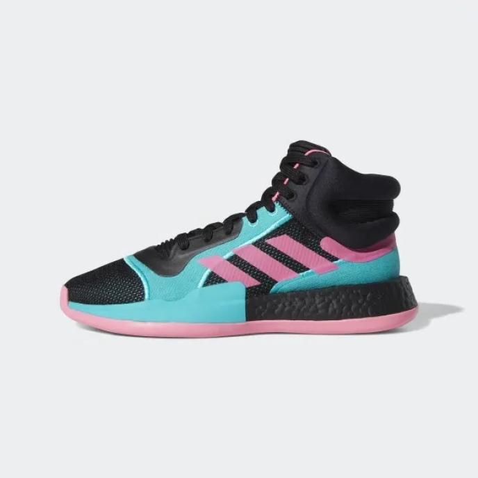 Adidas Marquee Boost "Black Blue Pink" (EH2373)