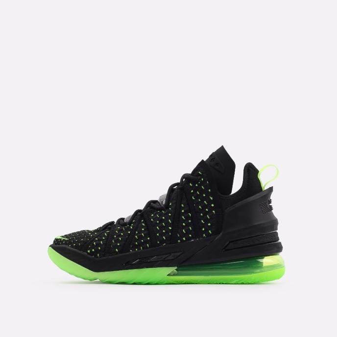 LeBron 18 “Black/Electric Green” (CQ9283-005)