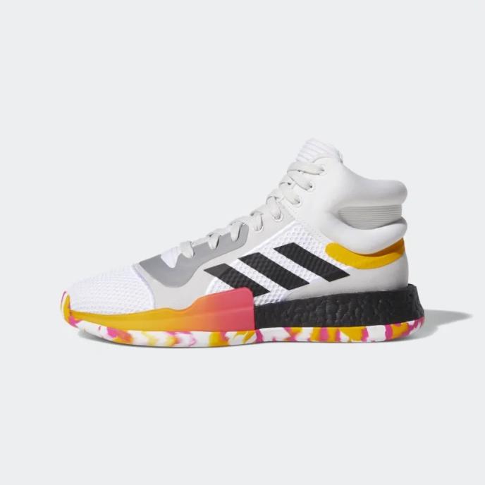 Adidas Marquee Boost "White Black Active Gold" (G26212)
