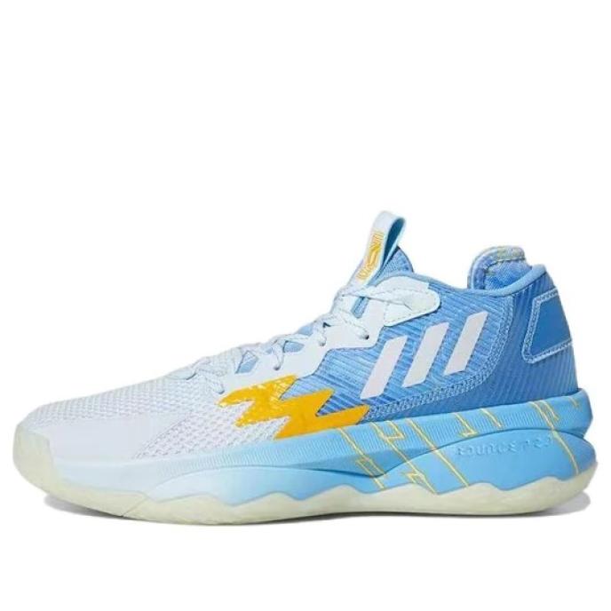 Adidas Dame 8 "White Blue Orange" (hq4504)