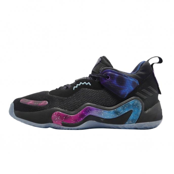 Adidas DON Issue 3 "Core Black Bright Cyan" (GV7266)