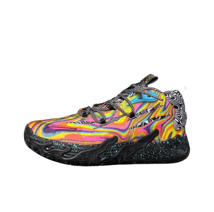 Puma MB.03 Dexter's "blackwhitemulticolor" (379330-01)